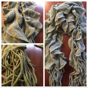 Funky Chunky Teal Scarf Statement Piece Nordie’s